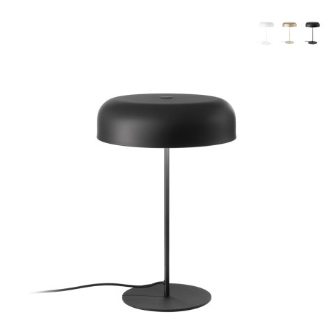 Lampa stołowa biurkowa metalowa design vintage 45x30cm Iceman Promocja