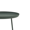 Nowoczesny stolik designerski zielony Nisro Oferta