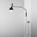 Kinkiet metalowy z regulowanym abażurem w stylu industrialnym Morgan Sprzedaż