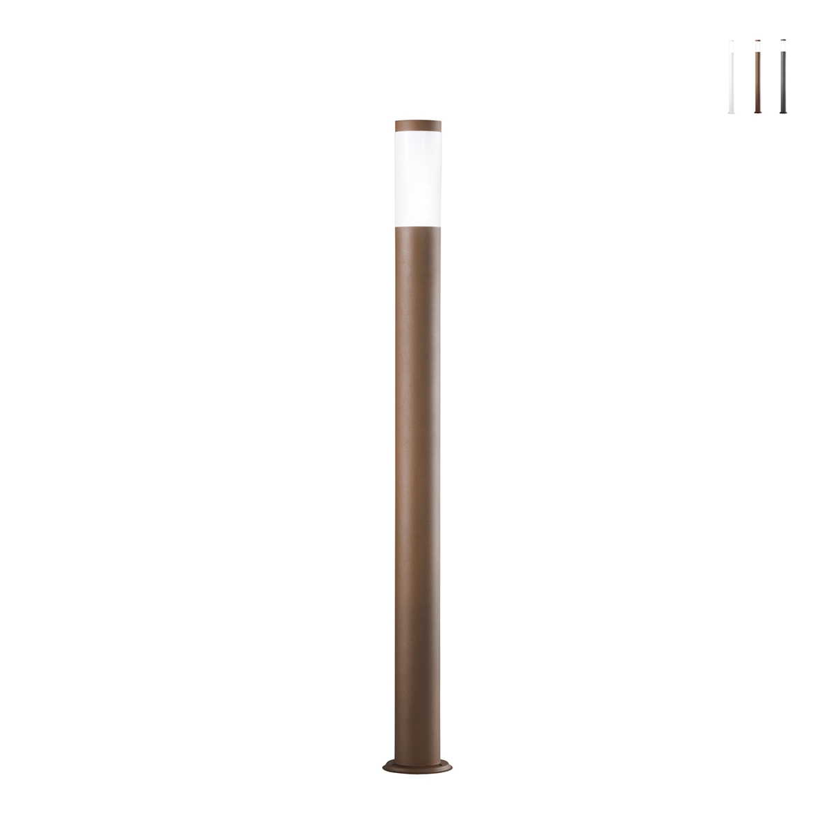 Lampa ogrodowa stojąca zewnętrzna stalowa h110cm IP44 Tokyo Promocja Lampa ogrodowa stojąca zewnętrzna stalowa h110cm IP44 Tokyo Promocja