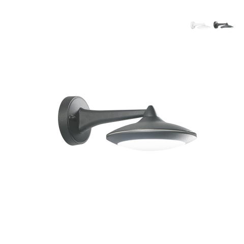 Zewnętrzna lampa ścienna LED z aluminium Alyson Promocja
