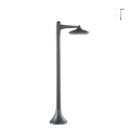 Nowoczesna lampa ogrodowa LED Alyson z aluminium na zewnątrz Promocja