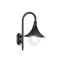 Kinkiet ogrodowy zewnętrzny latarnia aluminium czarny Pavia Oferta