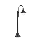 Czarna aluminiowa latarnia ogrodowa zewnętrzna h130 cm Pavia Sprzedaż