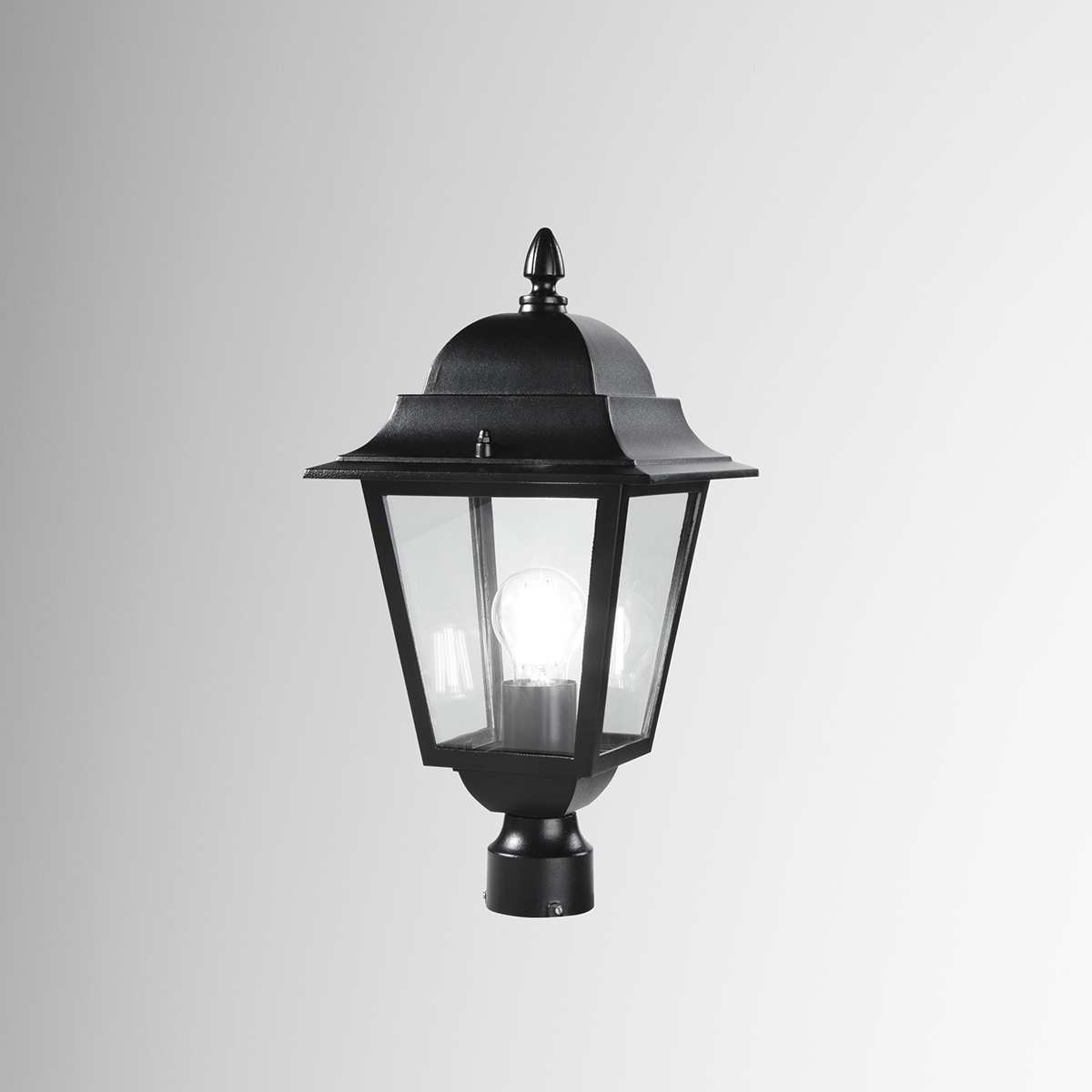 Lampa ogrodowa klasyczna z aluminium i szkła Roma Promocja Lampa ogrodowa klasyczna z aluminium i szkła Roma Promocja