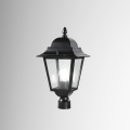 Lampa ogrodowa klasyczna z aluminium i szkła Roma Promocja