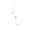 Kinkiet LED nowoczesny design z aluminium Candle Promocja