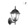 Kinkiet zewnętrzny latarnia styl klasyczny aluminium szkło Roma Uplight Oferta
