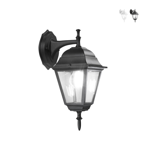 Kinkiet zewnętrzny ogrodowy z aluminium i szkła Roma Downlight Promocja