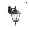 Kinkiet zewnętrzny ogrodowy z aluminium i szkła Roma Downlight Promocja