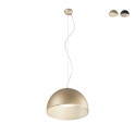 Lampa wisząca okrągła z metalu z regulowanym światłem LED Coco Promocja