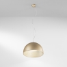 Lampa wisząca okrągła z metalu z regulowanym światłem LED Coco Sprzedaż