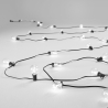 Zewnętrzne lampki LED PVC czarne 7,62m PicNic Sprzedaż
