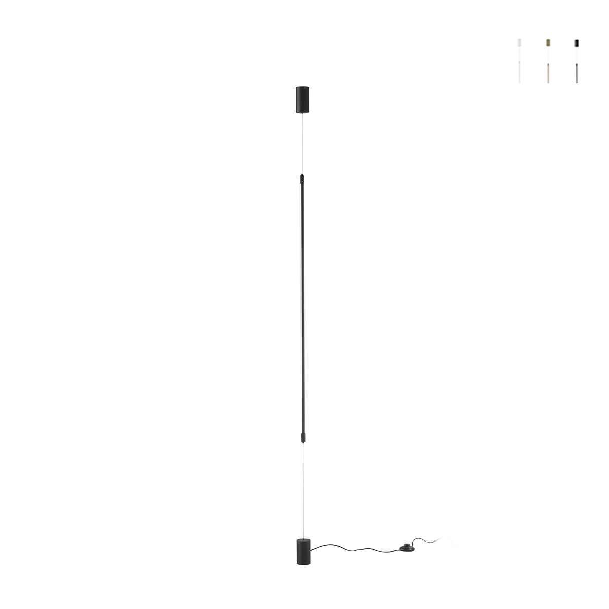 Lampa stojąca LED z regulowanym światłem wiszącym Gravity Promocja Lampa stojąca LED z regulowanym światłem wiszącym Gravity Promocja