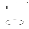 Lampa wisząca LED okrągła aluminiowa 120 cm Hoop Promocja