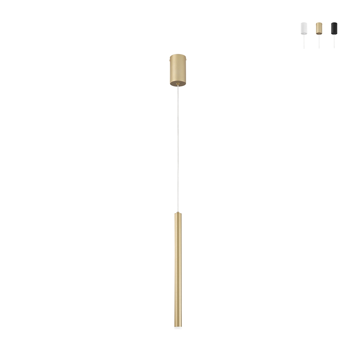 Lampa wisząca metalowa z regulowanym oświetleniem LED spot Pype Promocja Lampa wisząca metalowa z regulowanym oświetleniem LED spot Pype Promocja