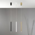 Lampa wisząca metalowa z regulowanym oświetleniem LED spot Pype Wybór