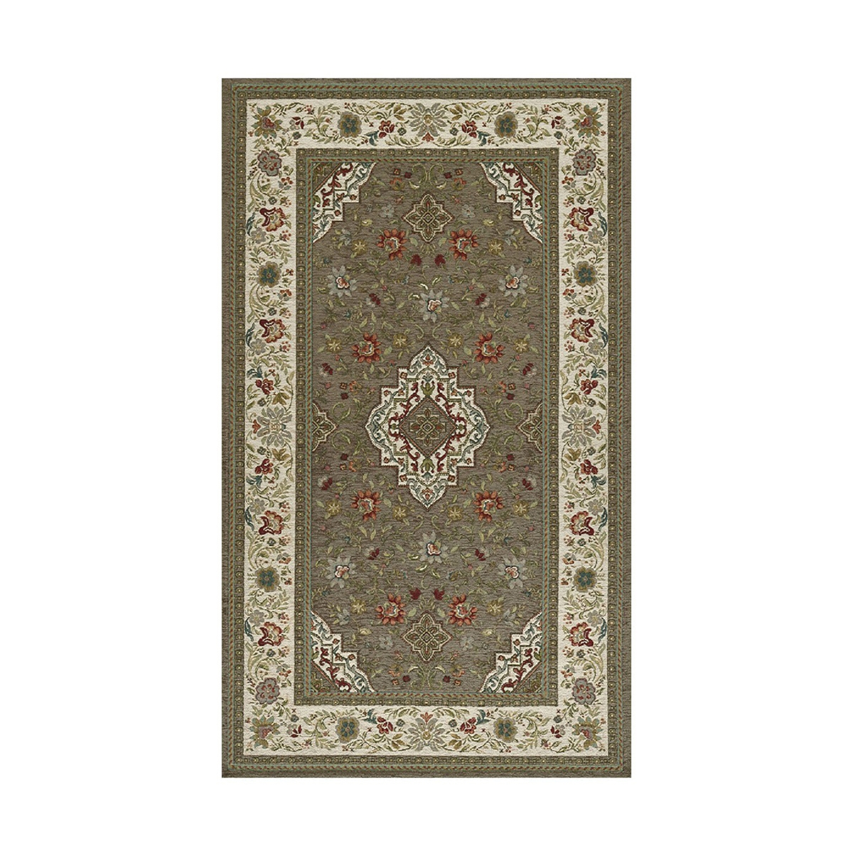 Dywan orientalny do salonu perski szary Tabriz Promocja Dywan orientalny do salonu perski szary Tabriz Promocja