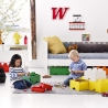 Pojemnik w kształcie klocka LEGO z 2 szufladami Brick Drawer 8 przycisków Cechy