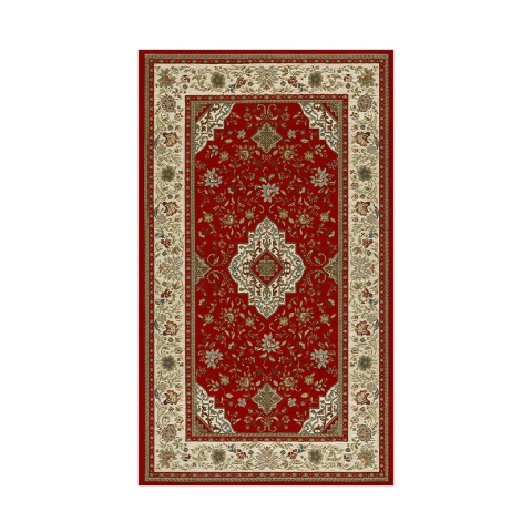 Dywan orientalny w stylu perskim czerwony Tabriz Promocja