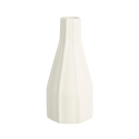 Wazon z porcelany do kwiatów i roślin, nowoczesny design, biały Atena Promocja
