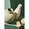 Wazon z porcelany do kwiatów i roślin, nowoczesny design, biały Atena Oferta