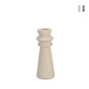 Nowoczesny świecznik z piaskowanej porcelany 5x16 Freyr Promocja
