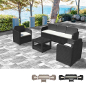 Meble ogrodowe salon z 5 miejscami Grand Soleil Positano Rattan Promocja