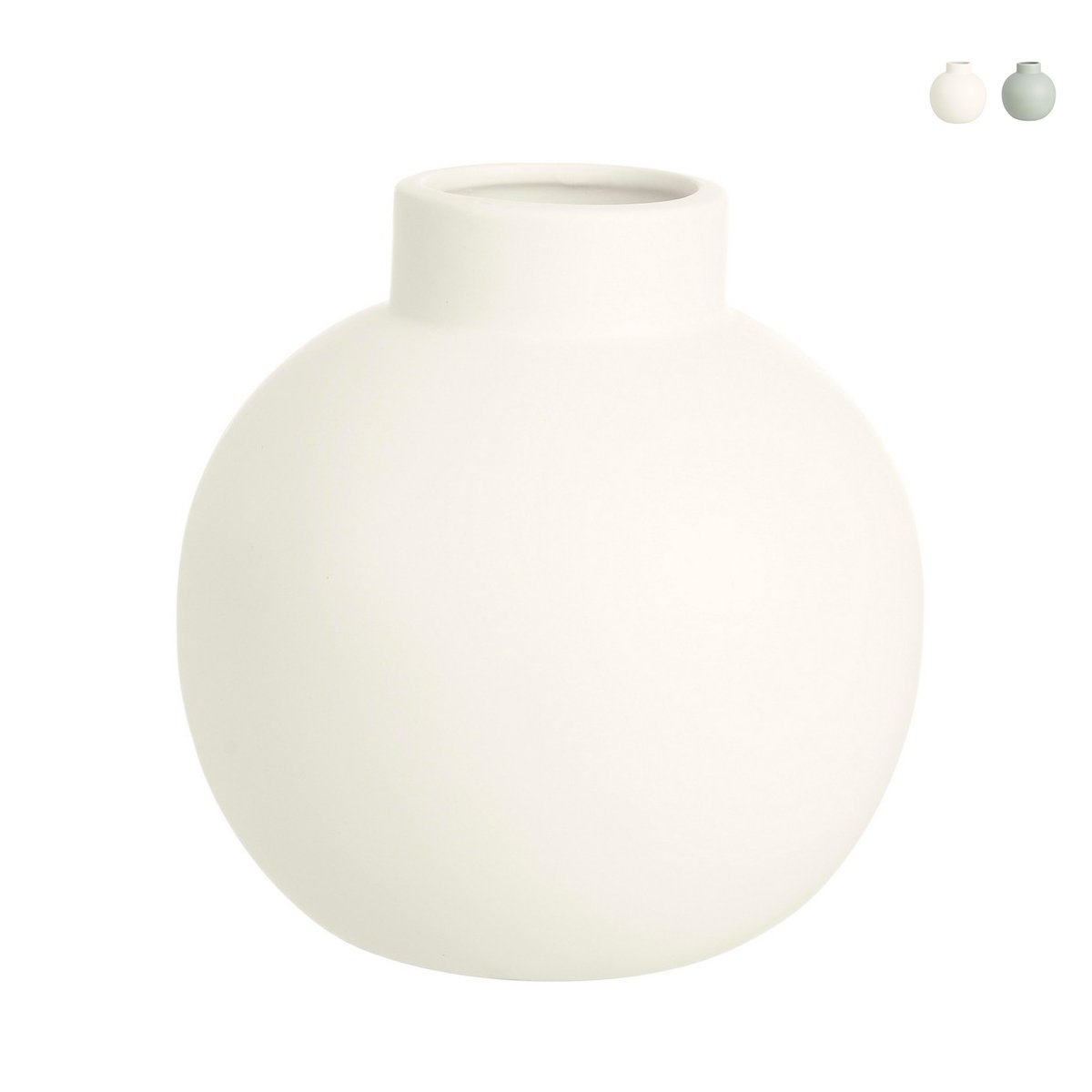 Wazon nowoczesny design, kula z szyjką butelki z porcelany Althea Promocja Wazon nowoczesny design, kula z szyjką butelki z porcelany Althea Promocja