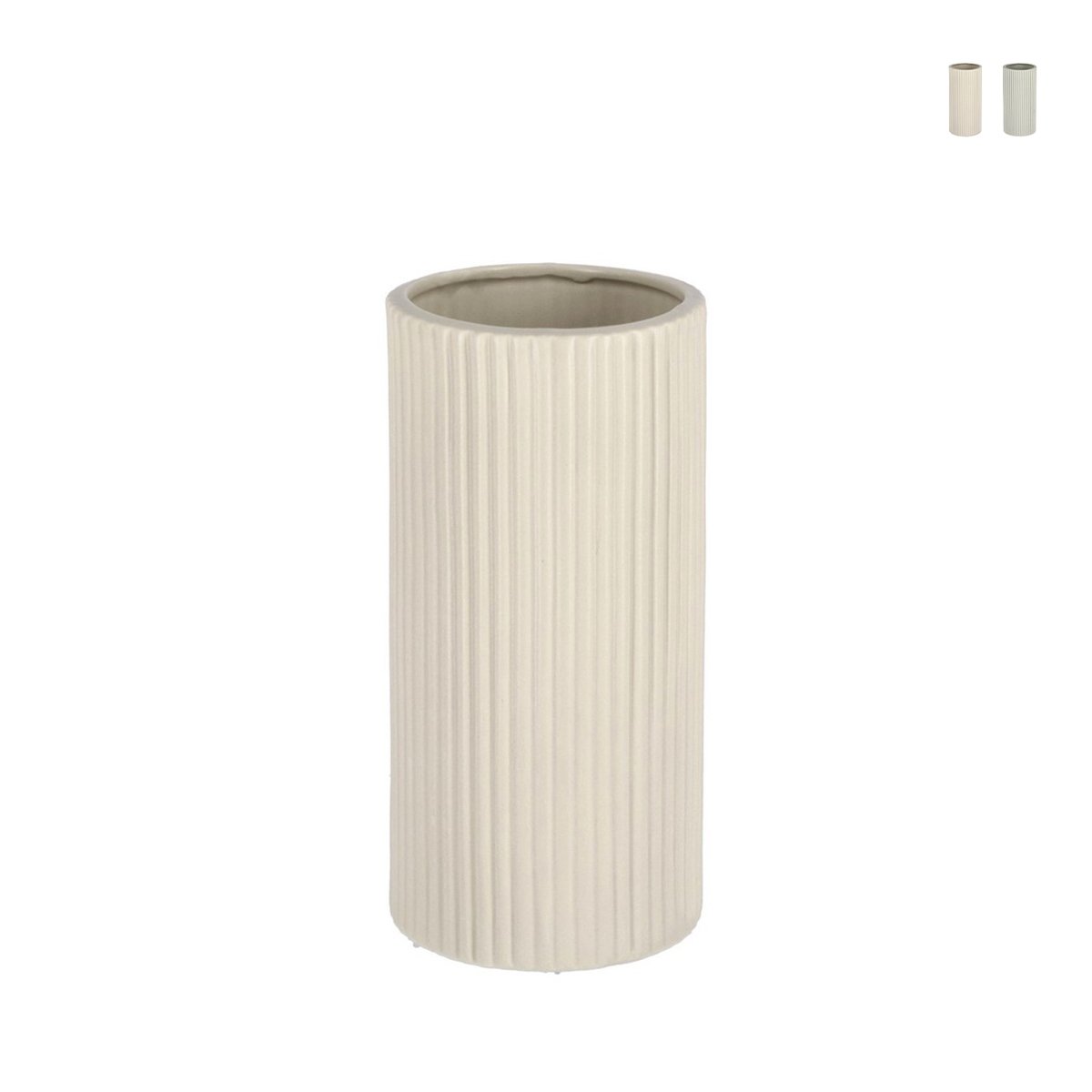 Mała doniczka cylindryczna z porcelany do wnętrz Vivy S Promocja Mała doniczka cylindryczna z porcelany do wnętrz Vivy S Promocja