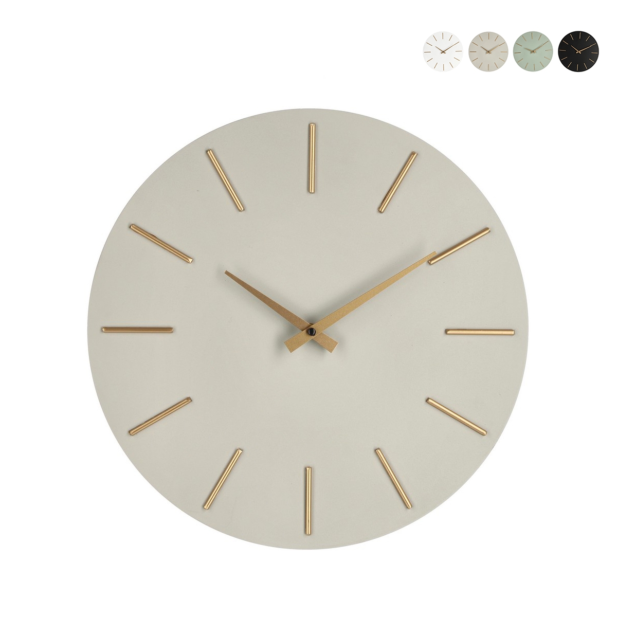 Zegar ścienny złote wskazówki nowoczesny okrągły 40cm Timeline Stan Magazynowy Zegar ścienny złote wskazówki nowoczesny okrągły 40cm Timeline Stan Magazynowy