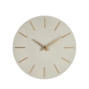 Zegar ścienny złote wskazówki nowoczesny okrągły 40cm Timeline Model