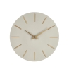 Zegar ścienny złote wskazówki nowoczesny okrągły 40cm Timeline Model