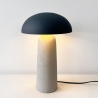 Lampa stołowa nowoczesny design szary 25x39,5 Delphine Sprzedaż