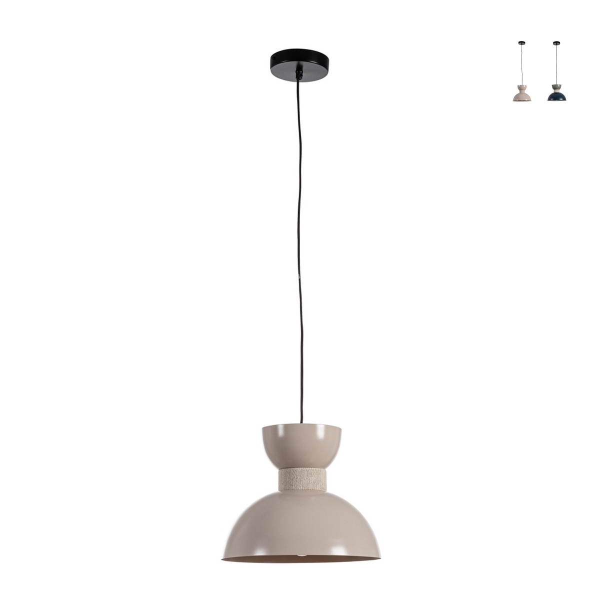 Lampa wisząca metalowa w stylu nowoczesnym Jabalpur Promocja Lampa wisząca metalowa w stylu nowoczesnym Jabalpur Promocja