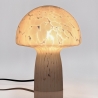 Nowoczesna lampa stołowa z przejrzystego szkła zdobionego 20x25,5 Carysa Sprzedaż
