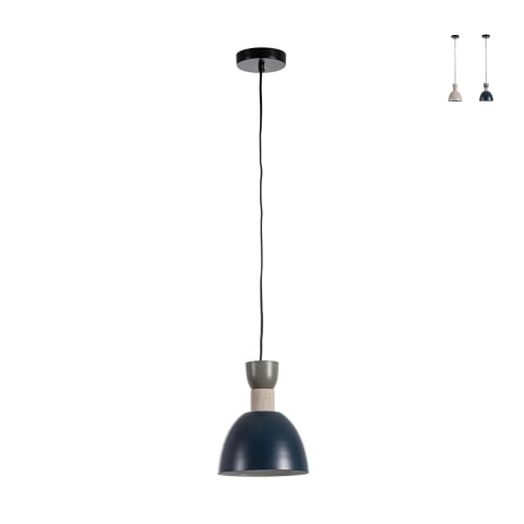 Lampa wisząca metalowa w stylu nowoczesnym industrialnym Jabalpur Promocja