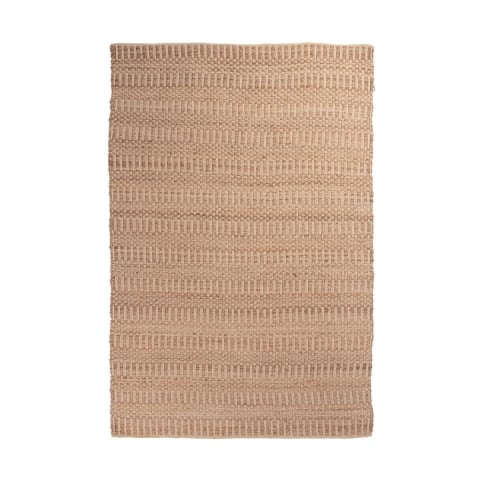Dywan do salonu 160x230 cm z naturalnej juty ręcznie robiony Ruanda Promocja
