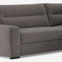Nowoczesna, narożna, 3-osobowa sofa z tkaniny z prawostronną leżanką Rocca Sprzedaż