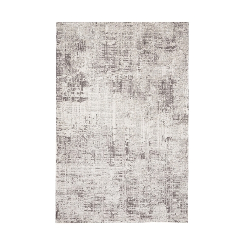 Dywan prostokątny do salonu nowoczesny 155x230 cm szaro-srebrny Suri Promocja