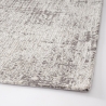 Dywan prostokątny do salonu nowoczesny 155x230 cm szaro-srebrny Suri Sprzedaż