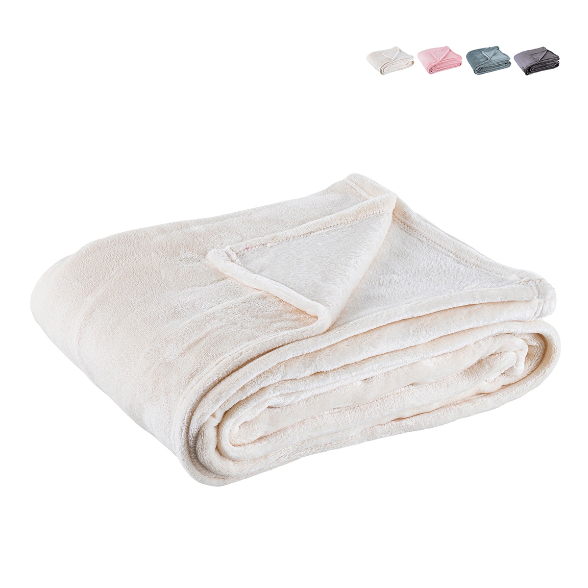 Koc miękki z poliestru do salonu 130x160 Penelope Promocja Koc miękki z poliestru do salonu 130x160 Penelope Promocja