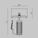 Lampa stołowa designerska Maytoni Muse 