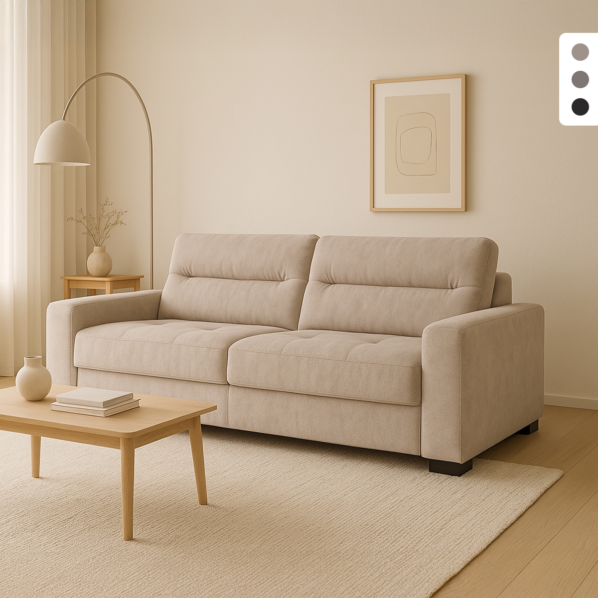Nowoczesna sofa rozkładana 2-osobowa 274x97cm Rali Promocja Nowoczesna sofa rozkładana 2-osobowa 274x97cm Rali Promocja