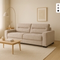 Nowoczesna sofa rozkładana 2-osobowa 274x97cm Rali Promocja