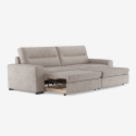 Nowoczesna sofa rozkładana 2-osobowa 274x97cm Rali Sprzedaż