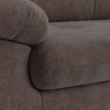Nowoczesna sofa 2-osobowa z tkaniny z regulowanym zagłówkiem Savi Cechy