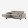 Nowoczesna sofa rozkładana 3-osobowa z lewym schowkiem Miral Wybór