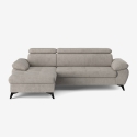 Nowoczesna sofa rozkładana 3-osobowa z lewym schowkiem Miral Stan Magazynowy