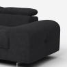 Sofa 3-osobowa z lewą częścią narożną i regulowanym zagłówkiem Tivon Sprzedaż